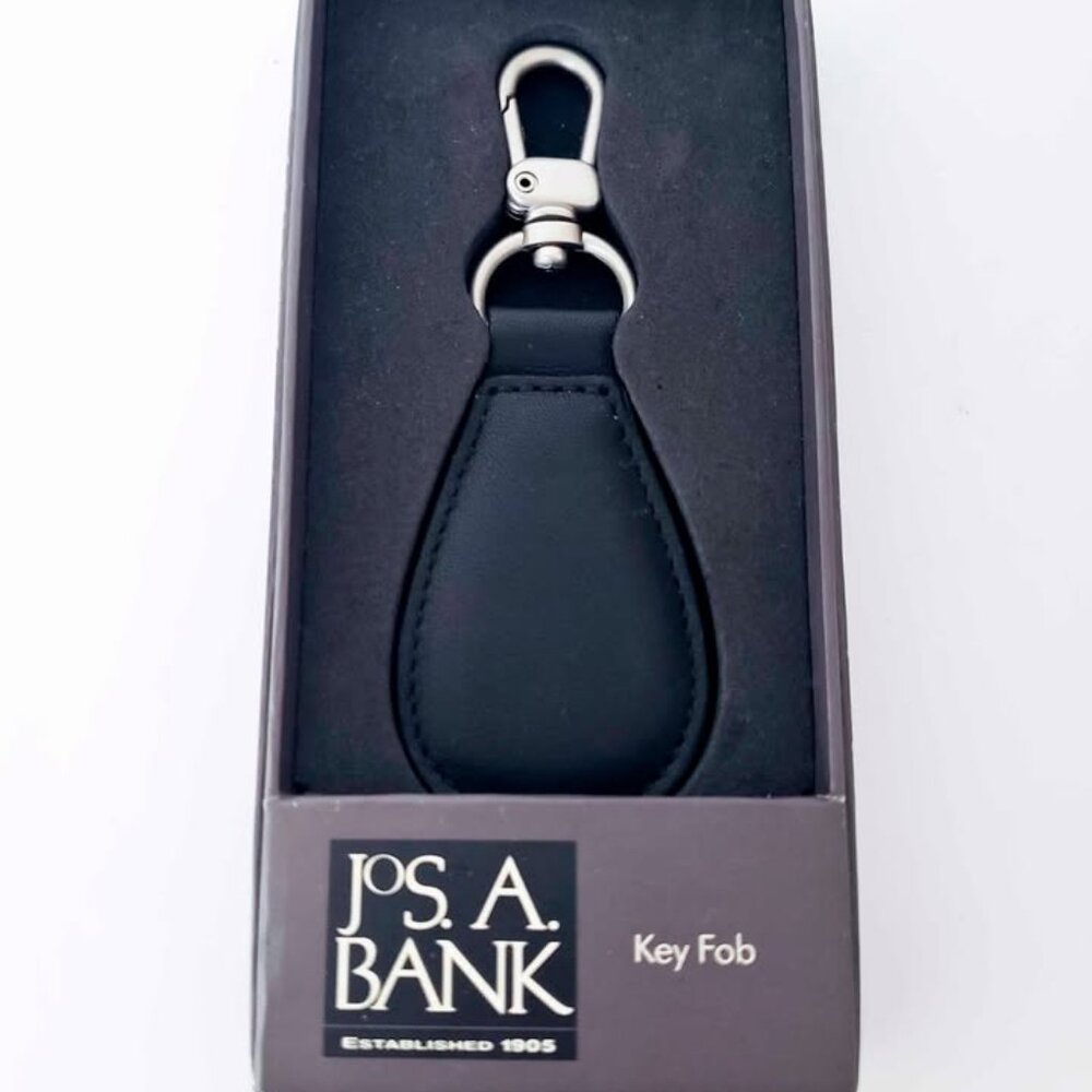 Jos. A. Bank Leather Key Fob